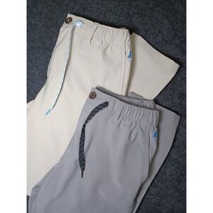 Cubbies Khakinators Performance Mens Small Pants Drawstring Lot Of 2
